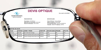 Le devis optique