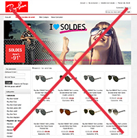 site vendant des fausses rayban